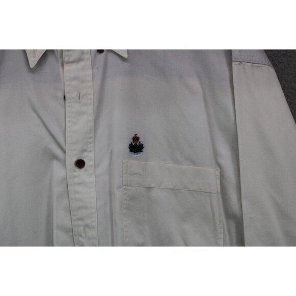 Gant Chelsea Twill Men's Vintage Long Sleeve Button Up Shirt-Size XL-Y2K - Picture 2 of 10